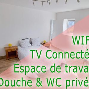 Studio - Le Petit Chateau Avesnois - Tv - Wifi - Sdb Privee - Cuisine Partagee Apartment Avesnes-sur-Helpe Exterior photo