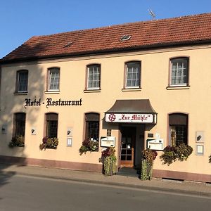 Hotel-Restaurant Zur Muehle Шермбек Exterior photo