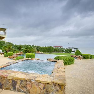 Stunning Galveston Bay Villa Infinity Pool And Dock San Leon Exterior photo