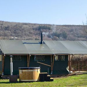 Hebog Glamping Lodge Talybont-on-Usk Exterior photo