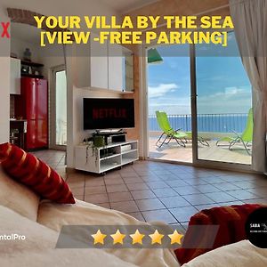 La Tua Villa Sul Mare Vista Aperta - Free Parking - Wifi Борджо Вереци Exterior photo