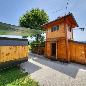 Unique Wooden Holiday House In Nature Villa Lukovica pri Domžalah Exterior photo