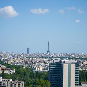 Vue Panoramique Sur Paris : Sublime Appartement Au Centre De Курбьовоа Exterior photo