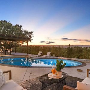 Modern Farmhouse With Panoramic Hill Views, Heated Salt Water Pool, Hot Tub Villa Лос Анджелис Exterior photo