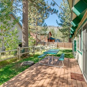 Rustic Lake Tahoe Cabin With Pool Table And Deck! Саут Лейк Тахо Exterior photo