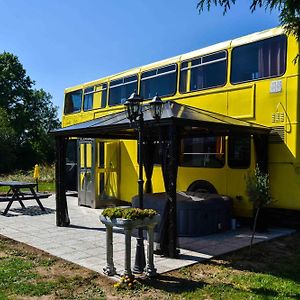 The Big Yellow Bus Villa Montchevrier Exterior photo