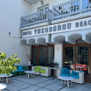 Theodorou Beach Hotel Apartments Псалиди Exterior photo