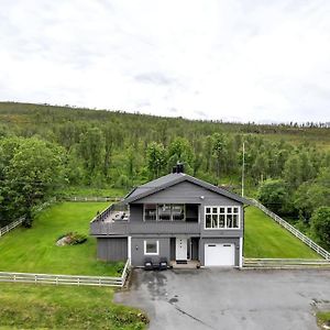 Four Bedroom House With Sauna In The Lyngen Alps Straumen  Exterior photo