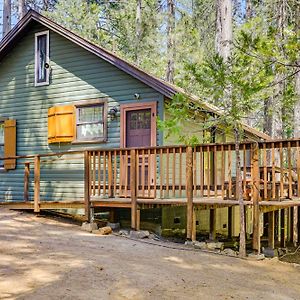 California Mountain Cabin With Lake Access And Deck! Villa Long Barn Exterior photo