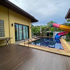 Pool Villa With Ergonomic Office Ban Nong Chap Tao Exterior photo