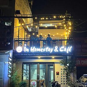 In Homestay & Cafe Ха Жианг Exterior photo