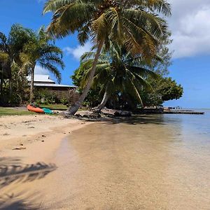 Raiatea - The Beach House - Plage Sur Le Lagon ! Villa Tevaitoa Exterior photo