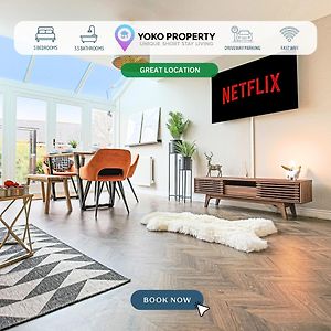 Luxury 5 Bedroom 3 Bathroom House - Smart Tvs With Sky And Netflix, Super Fast Wifi, Free Parking By Yoko Property Милтън Кейнс Exterior photo