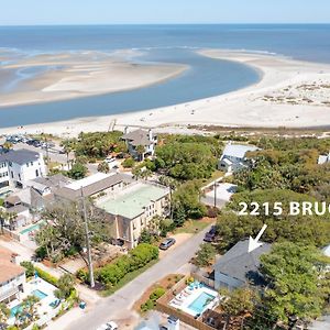 Three Oaks Beach Cottage - 2215 Bruce Drive St. Simons Island Exterior photo