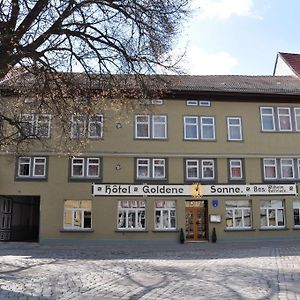 Hotel Goldene Sonne Арнщат Exterior photo