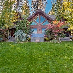 Oden Bay Log Home Сандпойнт Exterior photo