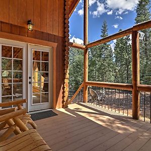 Cozy Utah Cabin With Deck And Fire Pit! Villa Duck Creek Village Exterior photo