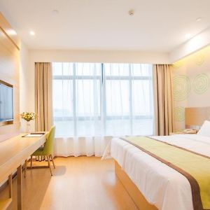 Greentree Inn Wuxi Huishan District Yangshan Town Jiayang Life Plaza Business Hotel Джасинг Exterior photo