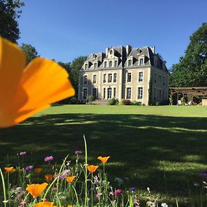 Chateau Des Essards Avec Piscine Et Jacuzzi Bed & Breakfast Ланже Exterior photo